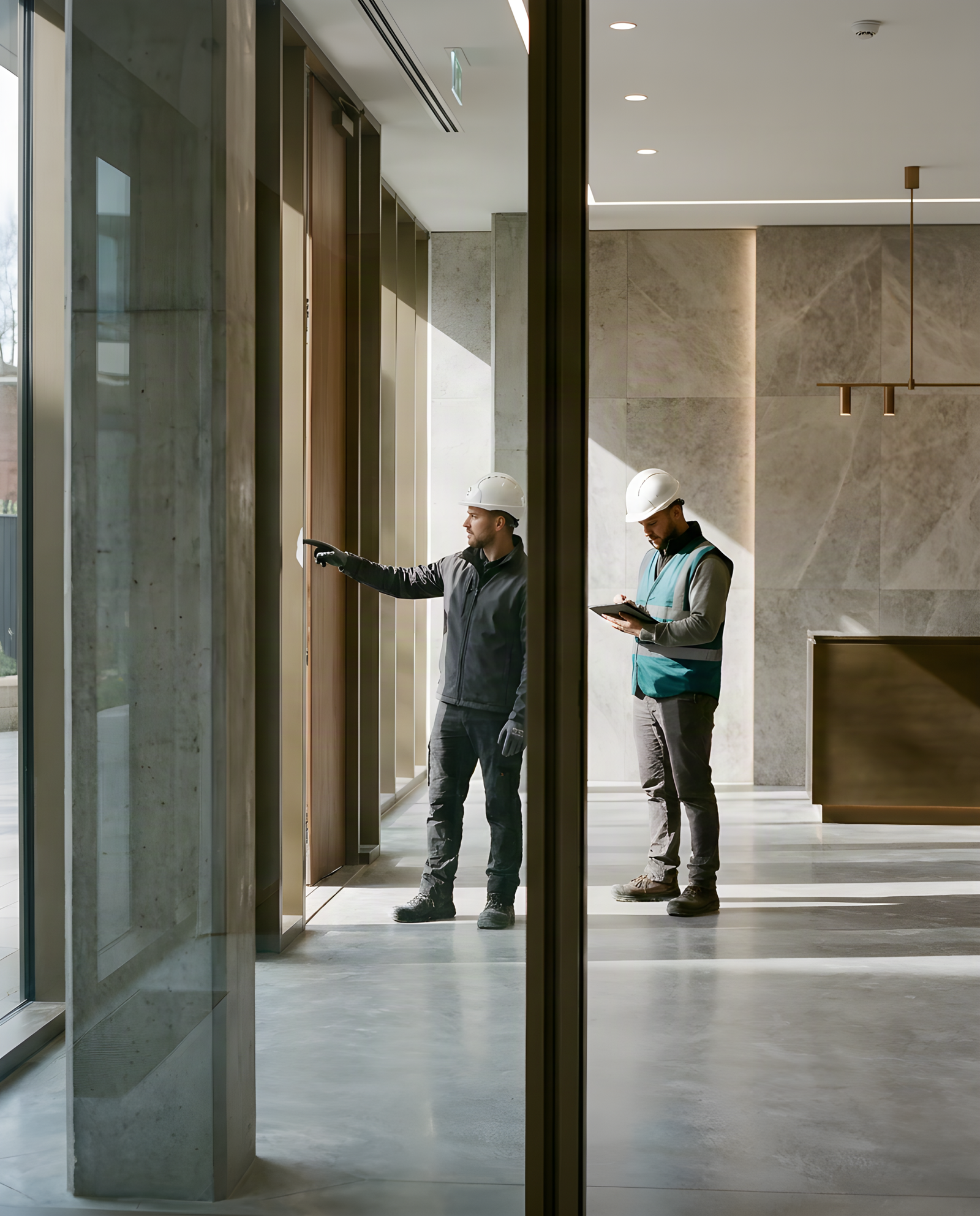 BuildWise professionals on site
